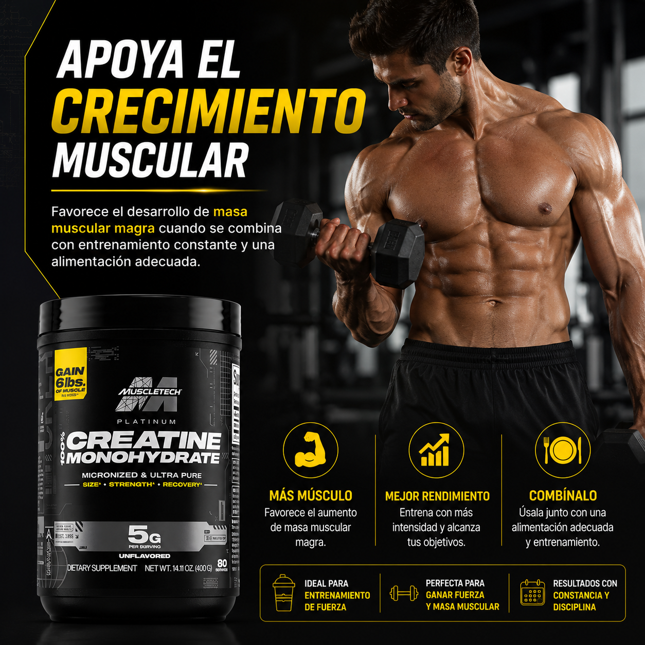 Creatina platinum