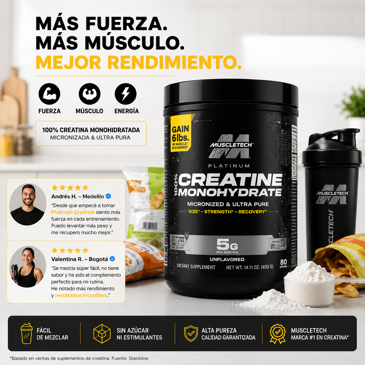 Creatina platinum