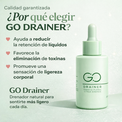 GO DRAINER : Reduce la hinchazón y sientete más ligero en menos de 16 días