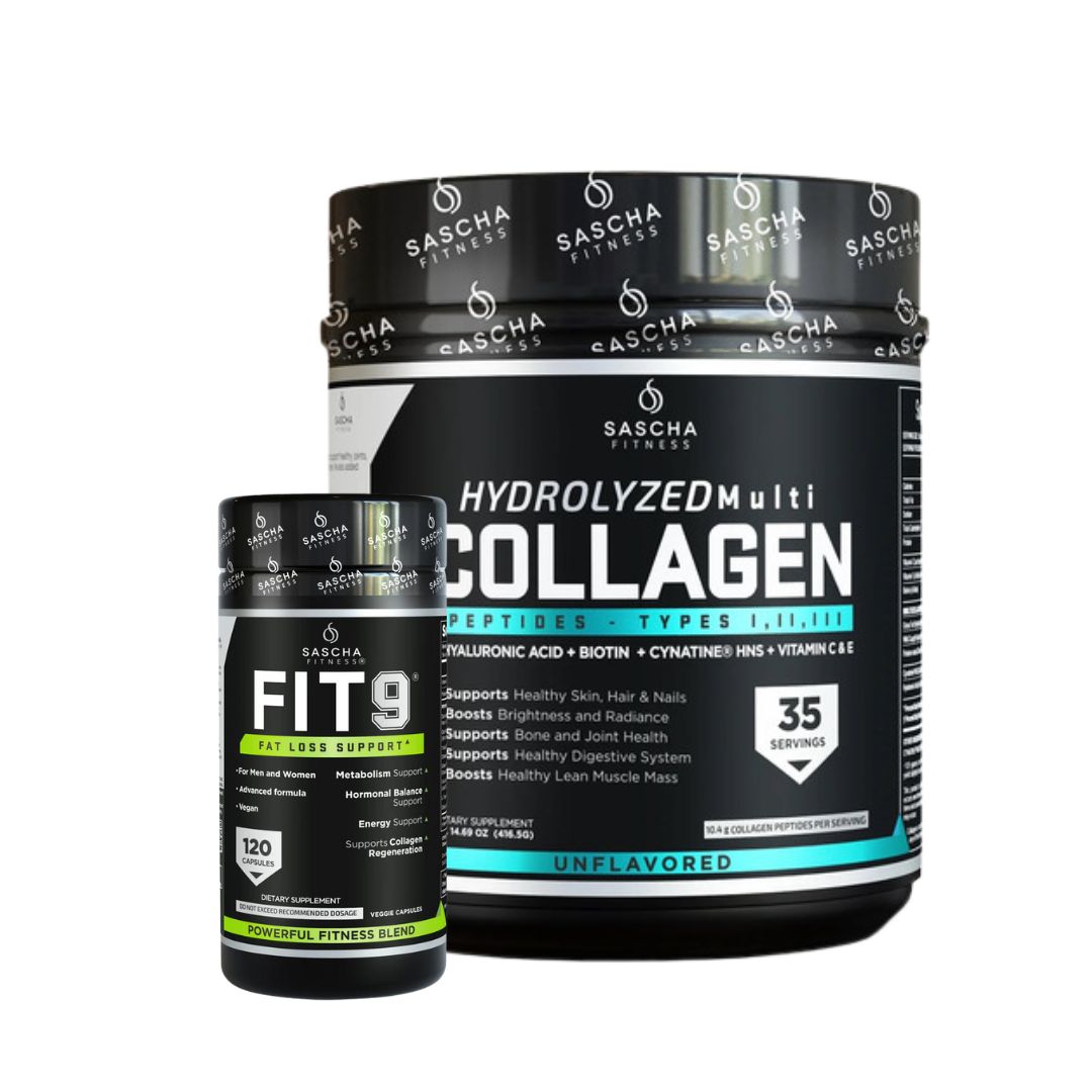 Combo Fit 9 + Hydrolyzed Multi Collagen — Sascha Fitness